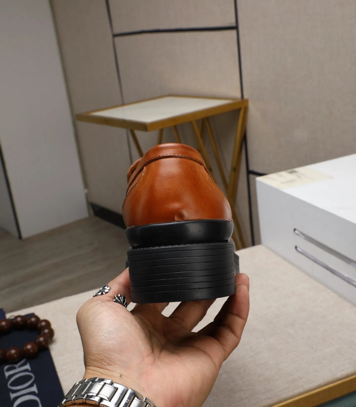 Men's men's shoes 💰540 (water-dyed cow leather) 📛📛PRADA high-end counter's latest formal business leather shoes 👔original and highest quality! Imported from Italy 🇮🇹 first-layer calfskin fabric ➕ cowhide lining Original outsole Formal size: 38➖44 (45 customized)